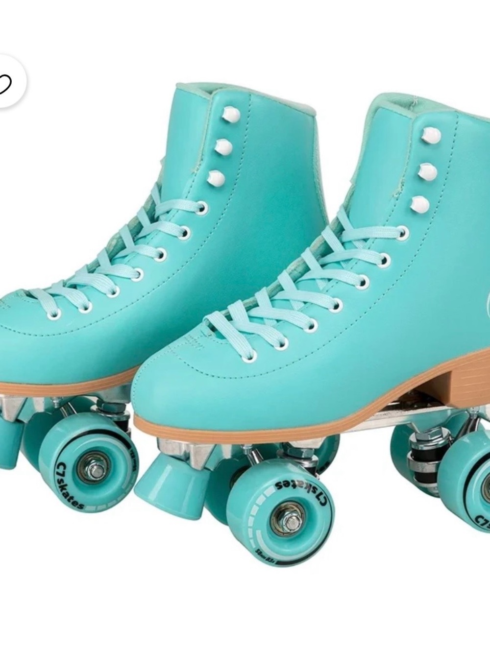 C7skates Roller Skates for Girls and Adults (Aquamarine,